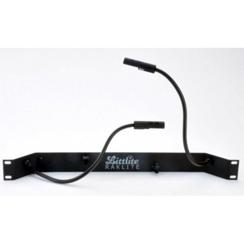 Littlite RL-10-D-LED Double Rackmount Gooseneck Light
