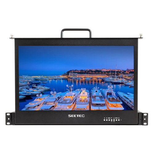 Seetec SC173-HSD-56 17.3in 1U Pull Out Rack Mount Monitor - SDI