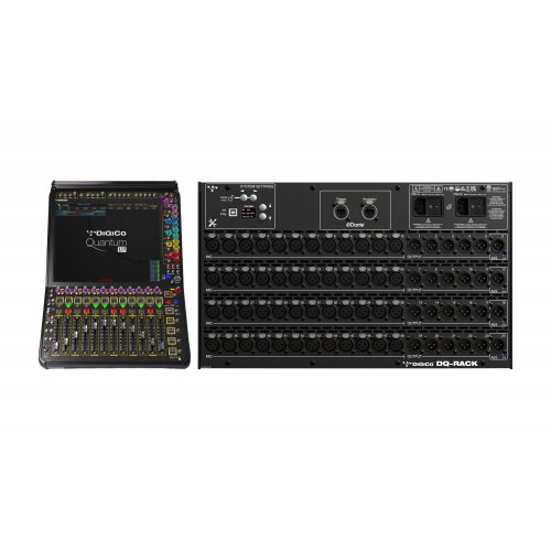 DiGiCo Quantum 1¹² 80-Channel Digital Mixing Console w/ DANTE Rack