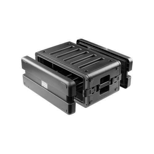 Odyssey Watertight 4U Rack Case with 4 Microphone Compartments