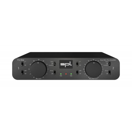 SPL Audio Pre One Dual-Channel Microphone Preamplifier