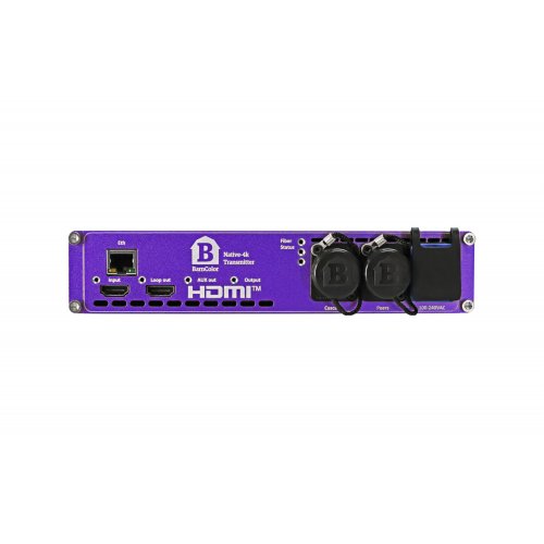 Barnfind BarnColor Native 4K HDMI Over Fiber Transmitter - Purple