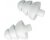 Shure EATFL1-6 Triple Flange Sleeves (3 Pair)