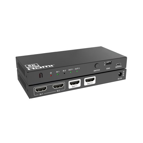 KanexPro HDMI 2x2 8k Switch/Splitter