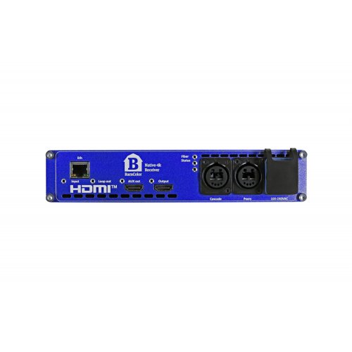 Barnfind BarnColor Native 4K HDMI Over Fiber Receiver - Blue