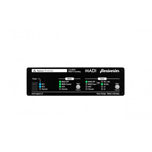 Appsys FLX-MADI 128x128 Channel Format Converter for MADI Optical & Coaxial