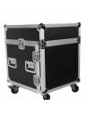 ProX T-10MRLT 10U Rack x 10U Top Mixer DJ Combo Flight Case