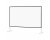 Da-Lite FAST-FOLD DELUXE SCREEN SYSTEM - 4:3 VIDEO FORMAT 6' x 8' - Rear