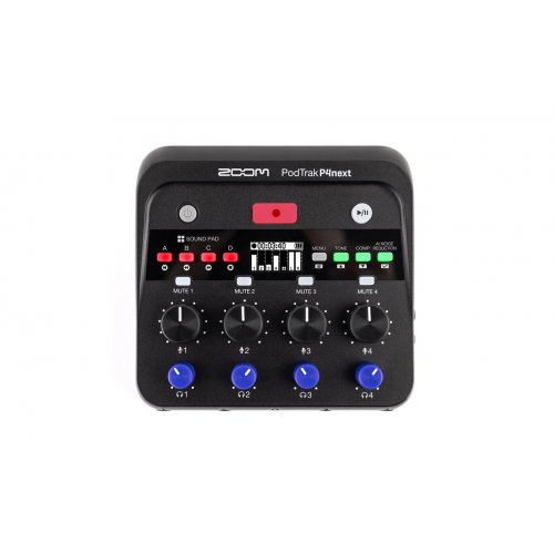 Zoom Podtrak P4next Portable Multitrack Podcast Recorder
