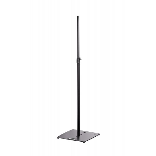 K&M 24653 Folding Lighting/Speaker Stand w/ Multi-Position Base Plate
