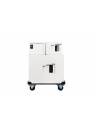 BassBoss Sublim8 4000W 3-Way Column PA Speaker w/ 18in Sub - White