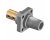 Hubbell HBLFRGY 400A Cam Lock Female Panel Mount Set Screw - Grey