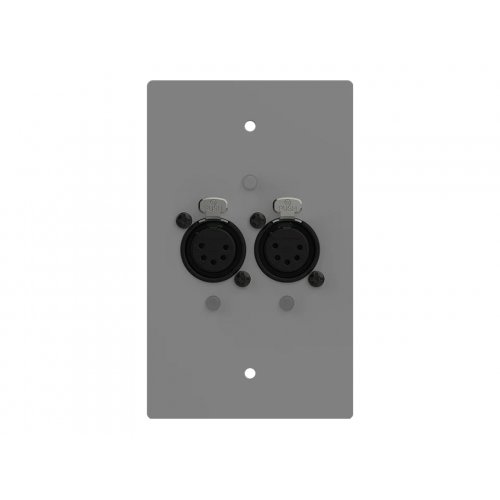 ChamSys GeNetix GW2O 2-Port Wall Mount PoE Powered Node - DMX Out