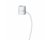 Shure WL183M Omnidirectional Lavalier Mic w/ LEMO Connector (White)