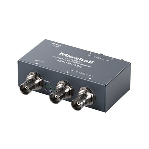 Marshall 1x4 3G-SDI Reclocking Distribution Amplifier