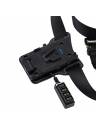 IndiPro Tools V-Mount Battery Belt w/ 5-way D-Tap Output