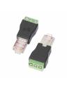 Obsidian Control NETRON RJ-T ESTA Compliant RJ45 DMX to 3-Wire Screw Terminal