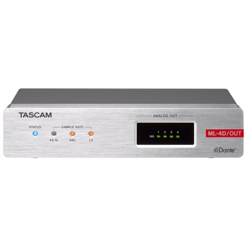Tascam ML-4D/OUT-E 4-Channel Dante Output - Euroblock