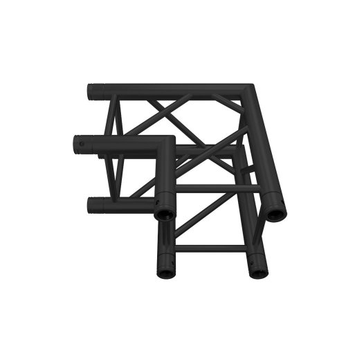 Global Truss F34 2 Way 90 Degree Corner - 1.64ft / 0.5M (Black)