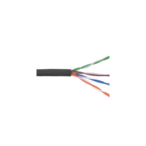 AVShop Cat5e Stranded Shielded (STP) FT4 Cable - 1000Ft / Black