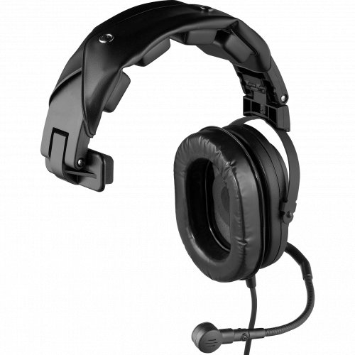 Telex HR-1 Single-Sided Headset with Flexible Boom Mic (A4F)
