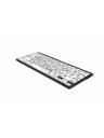 Logickeyboard Large Print Black on White Mini Bluetooth Keyboard - Mac