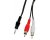 AVShop.ca 3.5mm to Dual RCA Splitter Cable - 6 Foot