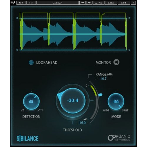 Waves Sibilance Plug-in (Download)