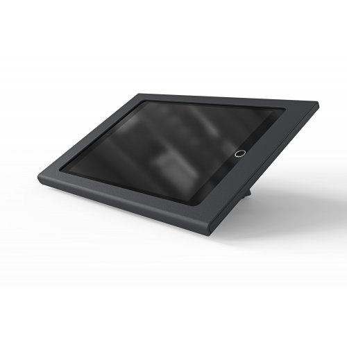 Heckler Design Zoom Rooms Console - iPad 10.2 w/Gigabit + PoE - Black/Grey