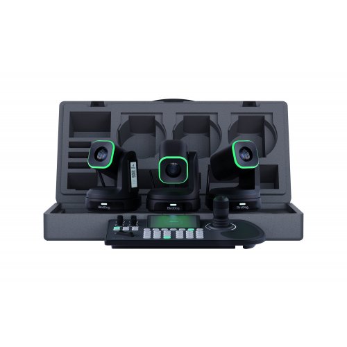 BirdDog X1 20x Zoom PTZ Camera Bundle with KBD Controller - Black