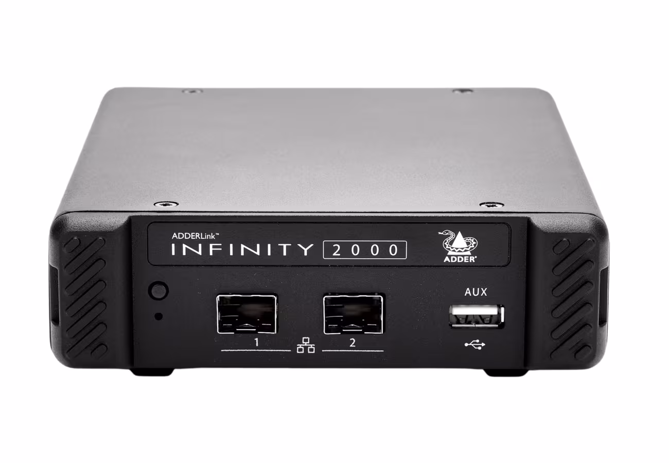 AdderLink Infinity 2000 KVM Dual Head DisplayPort Transmitter w/ Dual SFP