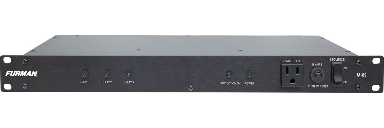 Furman M-8S Power Sequencer [M-8S] : AVShop.ca - Canada's Pro