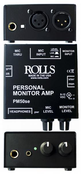 ROLLS PM50se パーソナルモニターアンプ Rolls PM50se Personal Monitor Amp [PM50SE] : AVShop.ca - Canada's