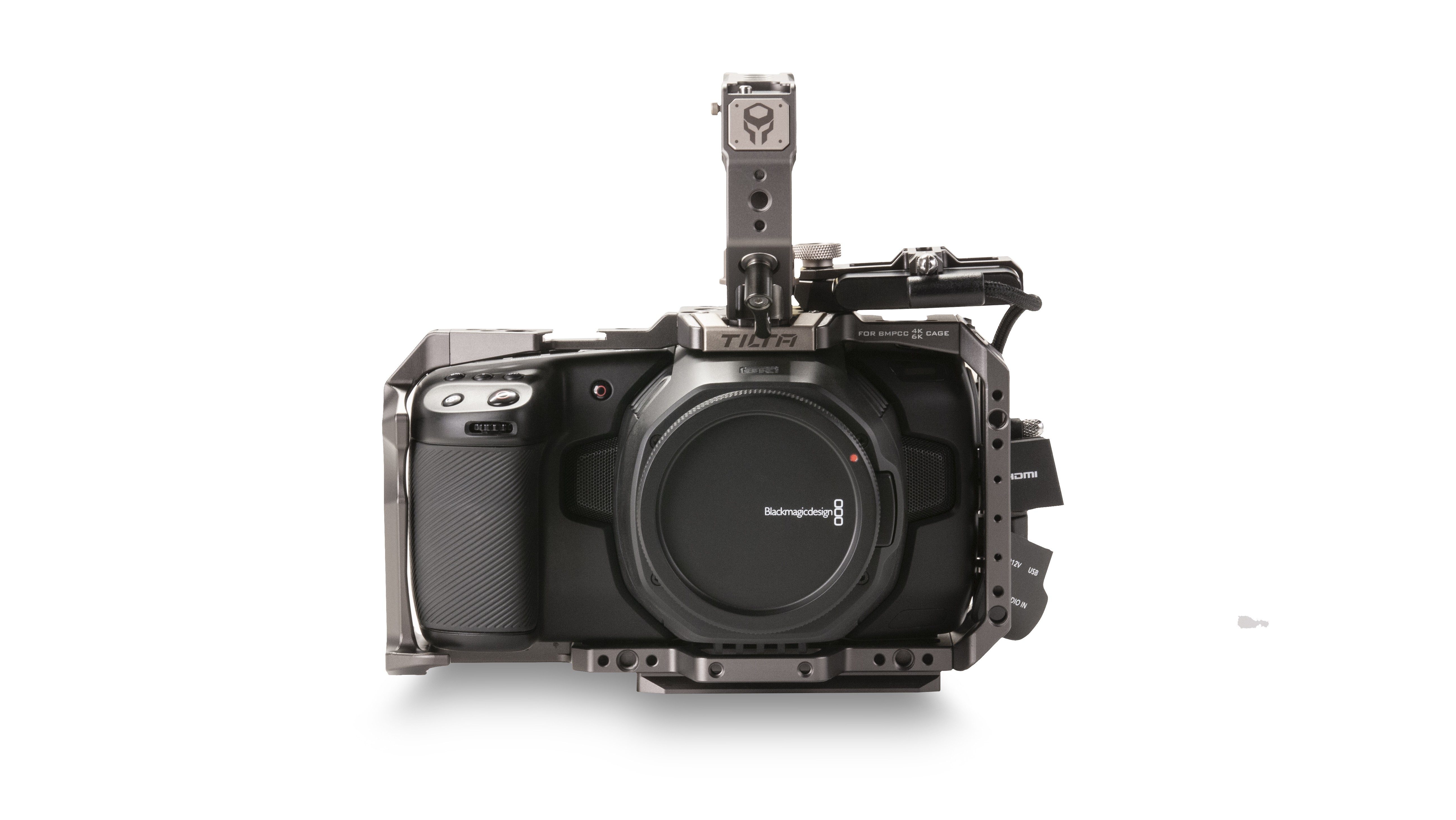 Cage Tactique Tilta Pour Blackmagic Pocket Cinema Camera 4K/6K - Kit Complet Avec Poignée, Baseplate Et Support SSD
