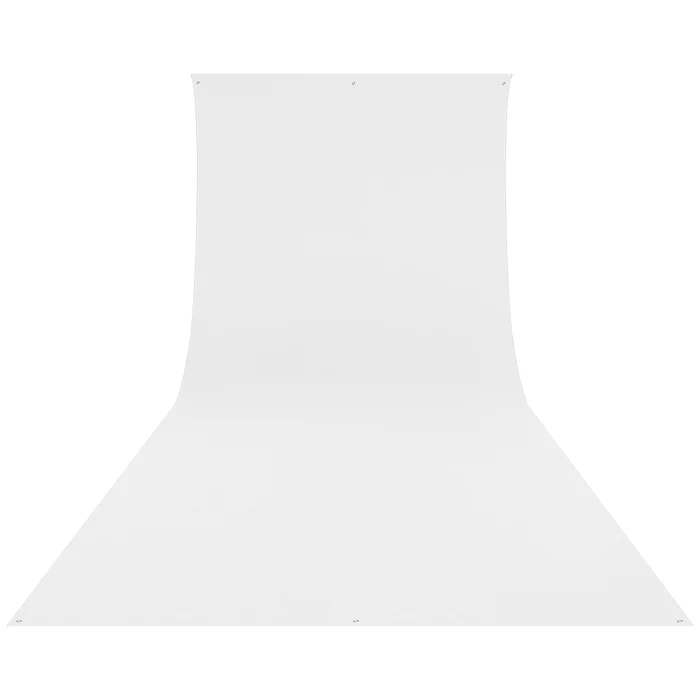 Wescott Wrinkle-Resistant Backdrop - High-Key White (9' x 20')