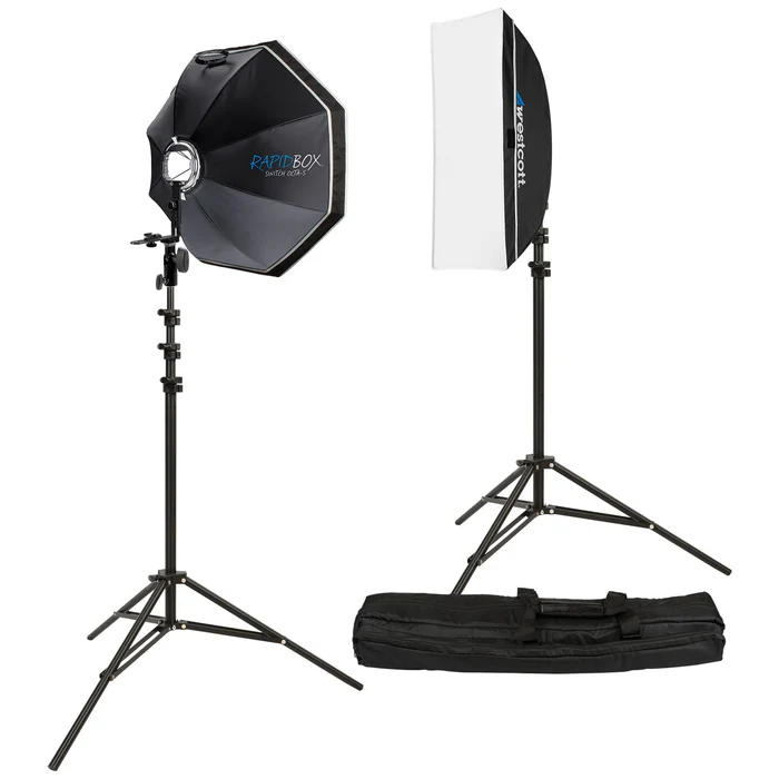 Wescott Rapid Box Switch 2-Light Speedlite Kit