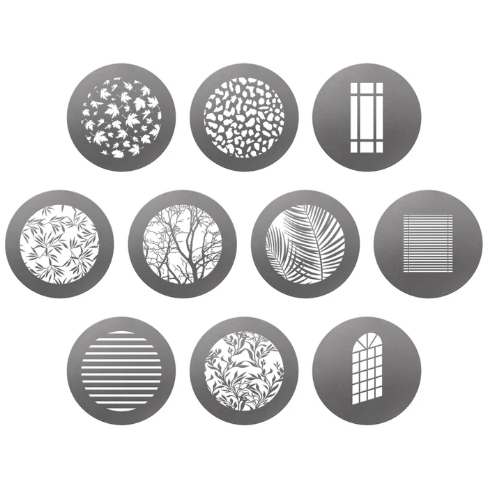 Westcott Optical Spot by Lindsay Adler Gobo Pack 2: Environmental (10-pack)