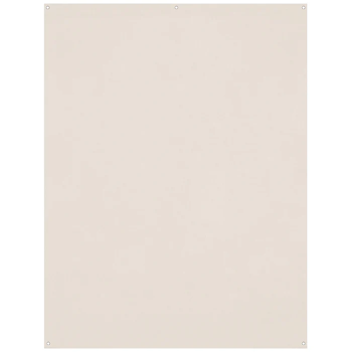 Wescott X-Drop Wrinkle-Resistant Backdrop - Buttermilk White (5' x 7')
