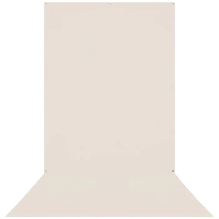 Wescott X-Drop Wrinkle-Resistant Backdrop - Buttermilk White (5' x 12')