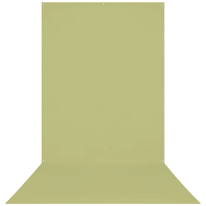 Wescott X-Drop Wrinkle-Resistant Backdrop - Light Moss Green (5' x 12')