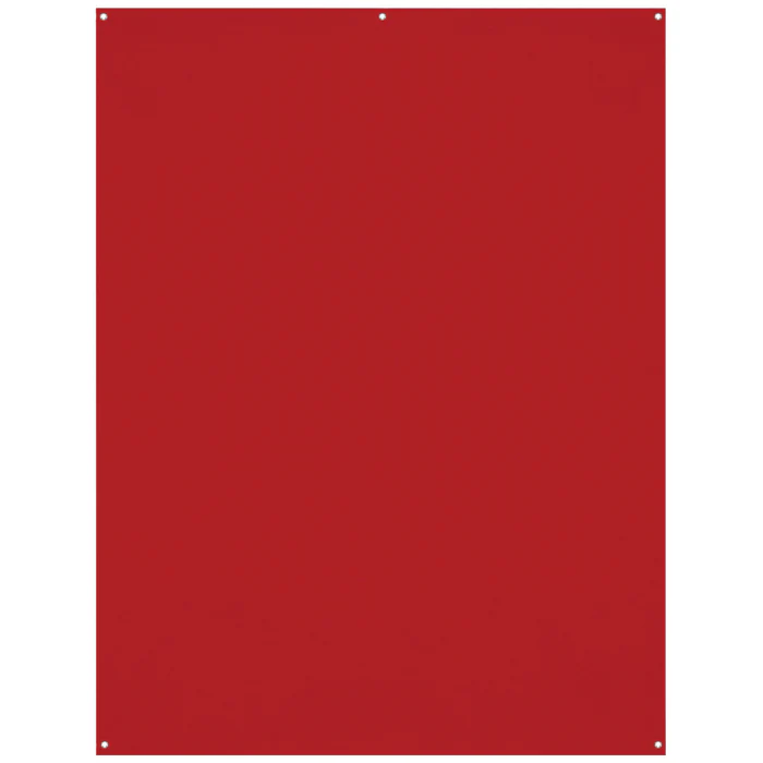 Westcott X-Drop Wrinkle-Resistant Backdrop - Scarlet Red (5' x 7')