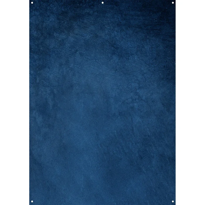 Wescott X-Drop Lightweight Canvas Backdrop - Blue Concrete (5' x 7')