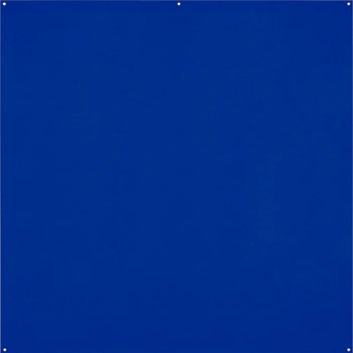Wescott Wrinkle-Resistant Backdrop - Royal Blue / Chroma-Key Blue (8' x 8')