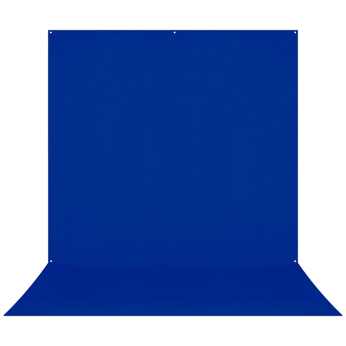 Wescott Wrinkle-Resistant Backdrop - Royal Blue / Chroma-Key Blue (8' x 13')