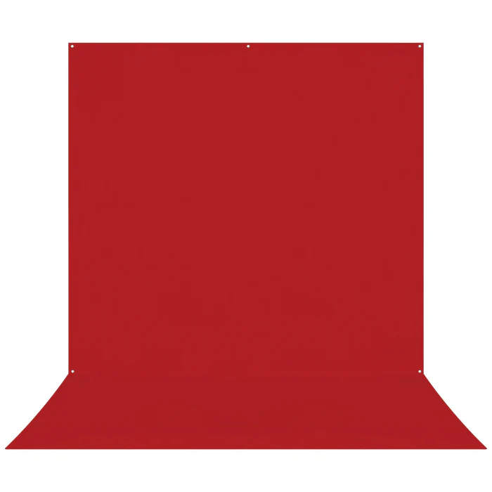 Wescott X-Drop Pro Wrinkle-Resistant Backdrop - Scarlet Red (8' x 13')