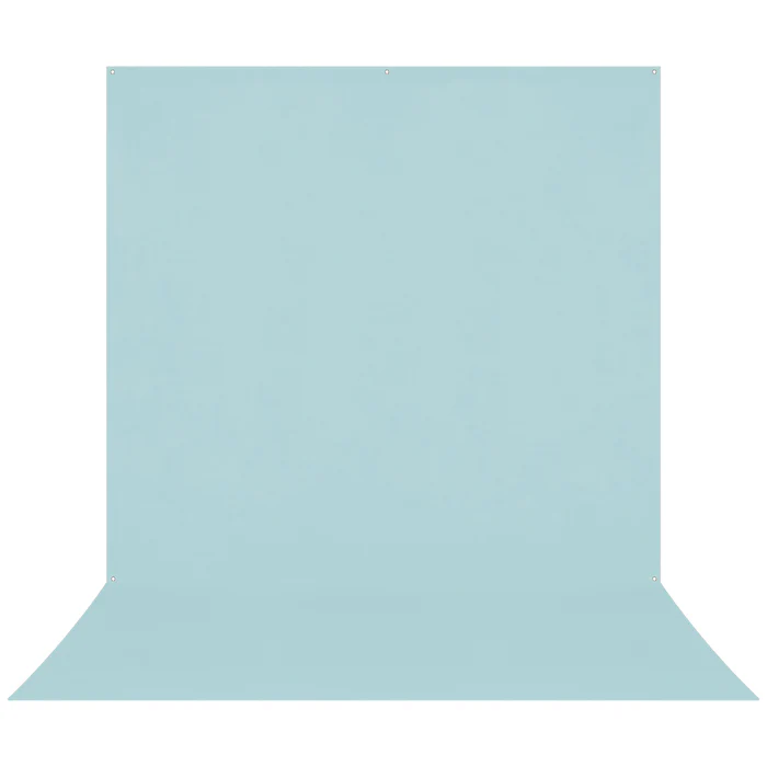 Wescott X-Drop Pro Wrinkle-Resistant Backdrop - Pastel Blue (8' x 13')