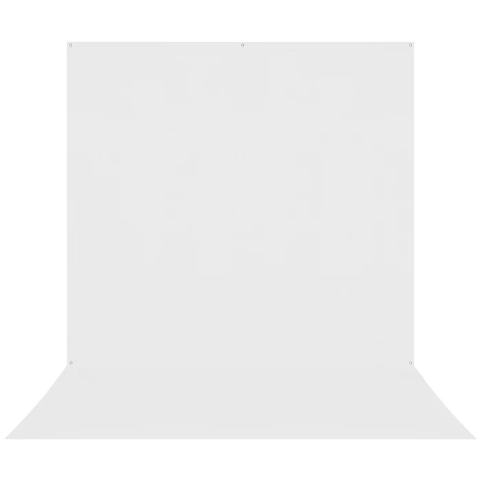 Wescott X-Drop Pro Wrinkle-Resistant Backdrop - High-Key White Sweep (8' x 13')
